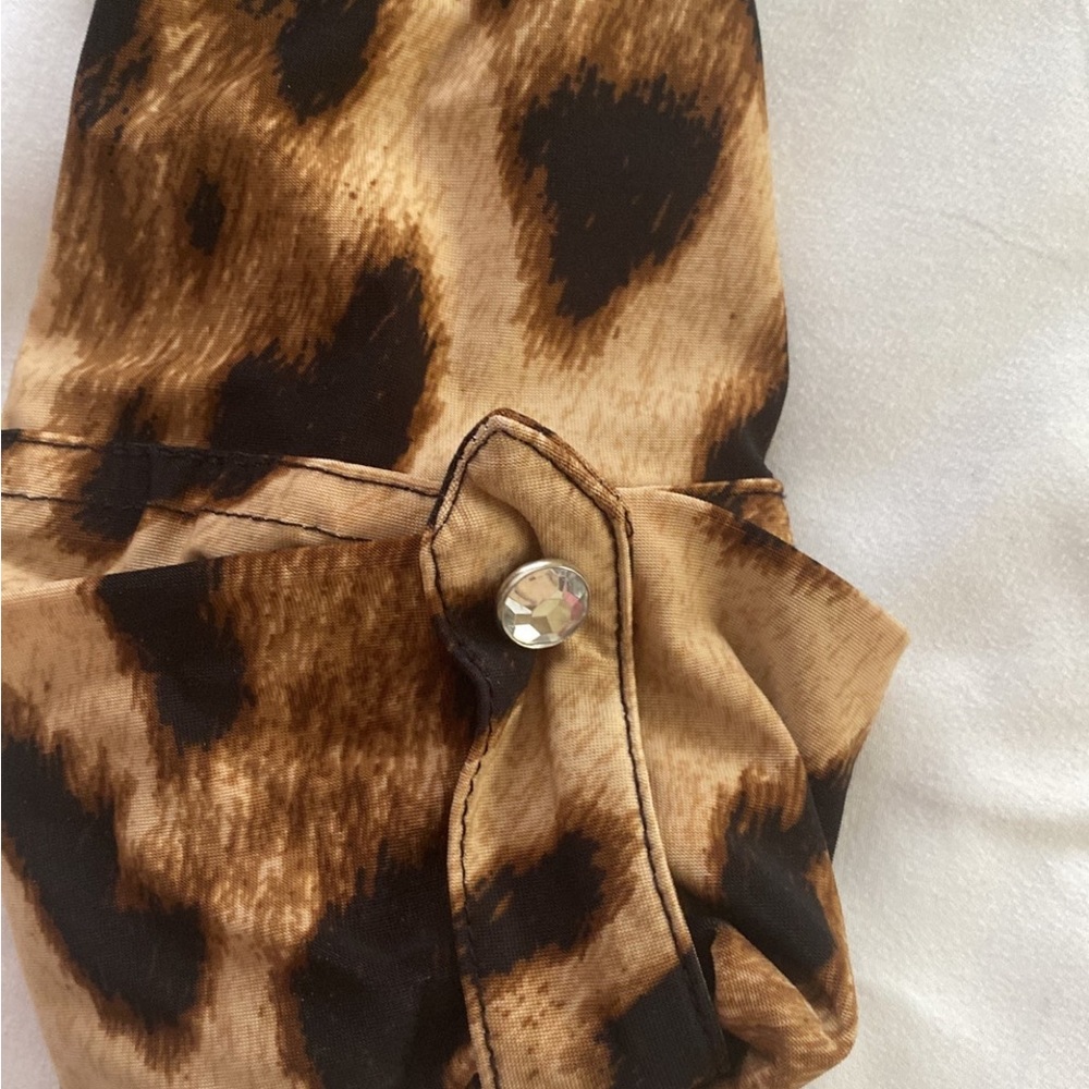 I.N.C leopard print blouse - Picture 6 of 7